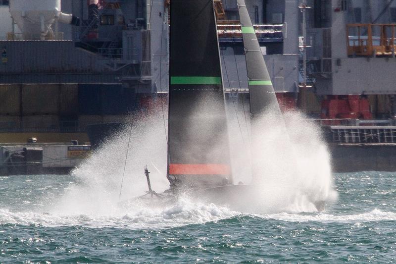 - Te Kahu - Emirates Team New Zealand - Waitemata Harbour - February 20, 2020 photo copyright Richard Gladwell / Sail-World.com taken at Royal New Zealand Yacht Squadron and featuring the AC75 class