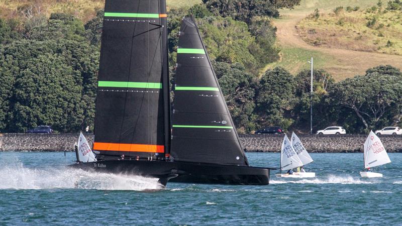 - Te Kahu - Emirates Team New Zealand - Waitemata Harbour - February 20, 2020 - photo © Richard Gladwell / Sail-World.com