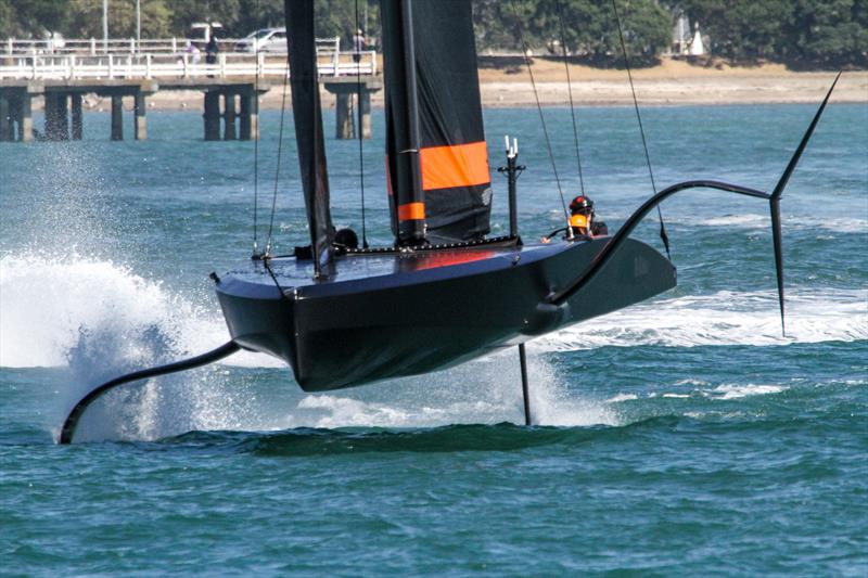 - Te Kahu - Emirates Team New Zealand - Waitemata Harbour - February 20, 2020 photo copyright Richard Gladwell / Sail-World.com taken at Royal New Zealand Yacht Squadron and featuring the AC75 class