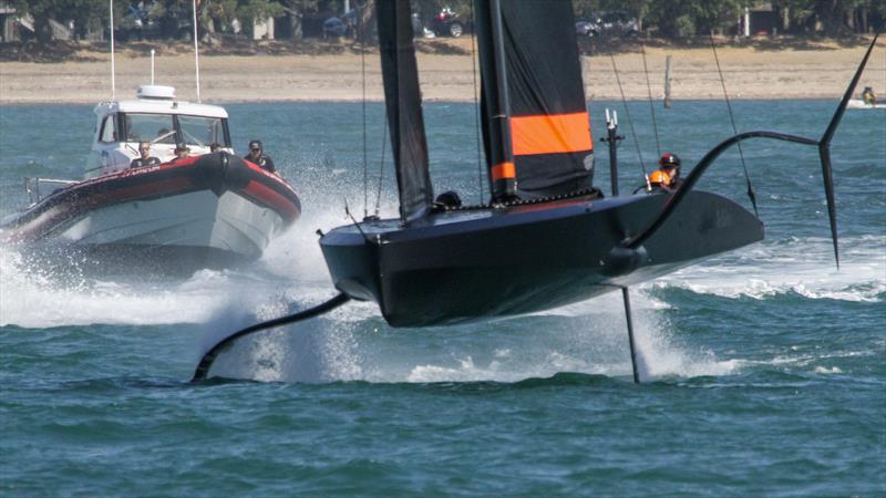 - Te Kahu - Emirates Team New Zealand - Waitemata Harbour - February 20, 2020 photo copyright Richard Gladwell / Sail-World.com taken at Royal New Zealand Yacht Squadron and featuring the AC75 class