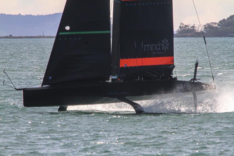 Emirates Team NZ's Test boat - Te Kahu - Waitemata Harbour, June 2020 - photo © Richard Gladwell / Sail-World.com