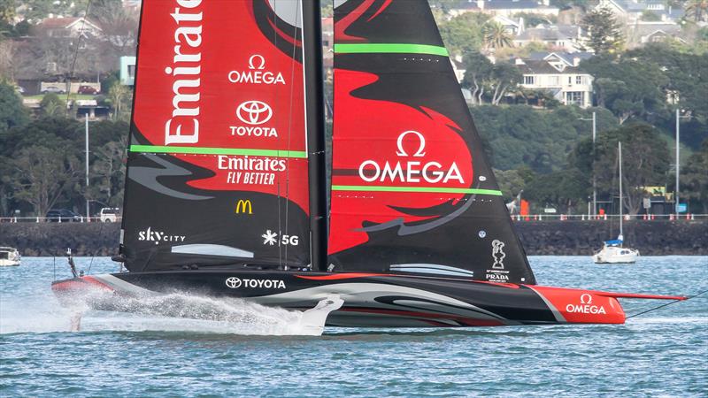 Emirates Team NZ - Te Aihe - Auckland - July 9, 2020 - photo © Richard Gladwell / Sail-World.com