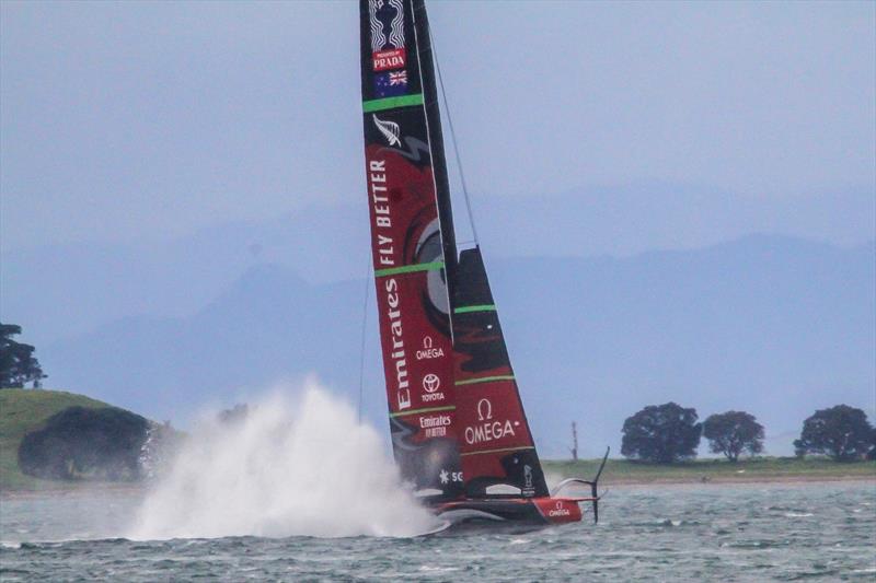 Te Aihe - AC75 - Emirates Team New Zealand - July 15, 2020 - Waitemata Harbour, Auckland, New Zealand - photo © Richard Gladwell / Sail-World.com