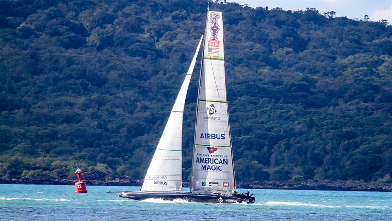 American Magic - Waitemata Harbour - Auckland - America's Cup 36 - July 27, 2020 - photo © Richard Gladwell / Sail-World.com