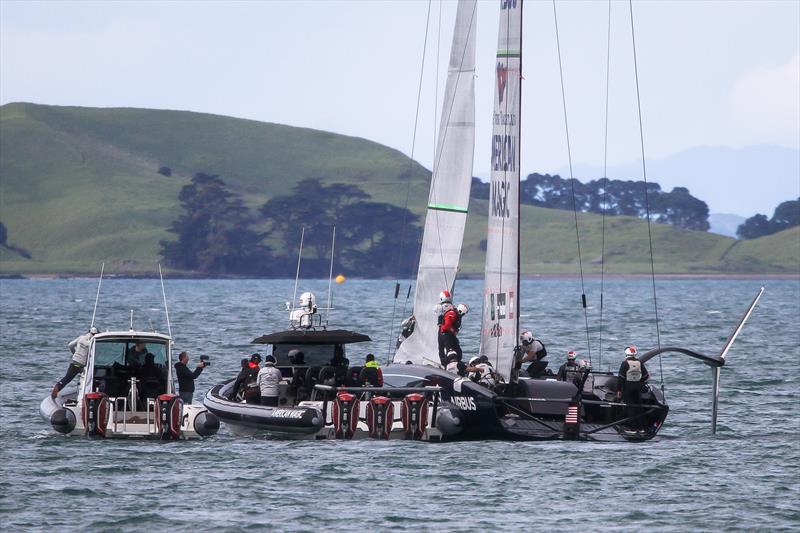 American Magic - Waitemata Harbour - Auckland - America's Cup 36 - July 27, 2020 - photo © Richard Gladwell / Sail-World.com