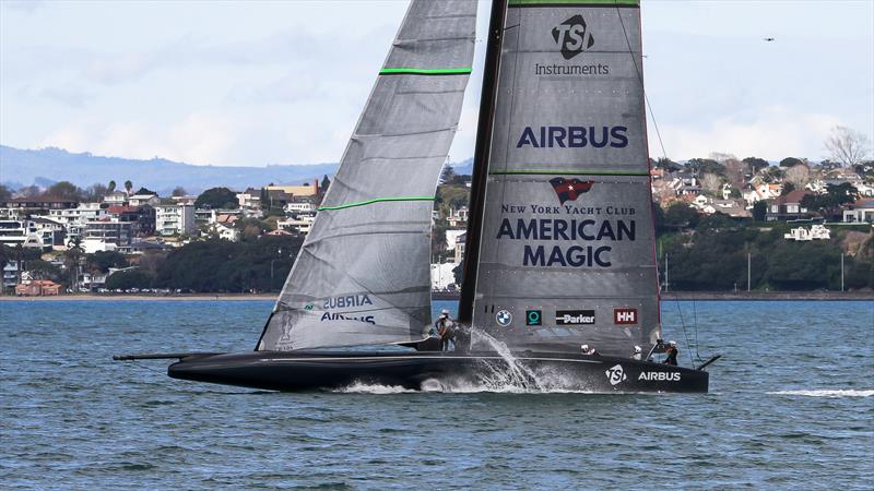 American Magic - Waitemata Harbour - Auckland - America's Cup 36 - July 27, 2020 - photo © Richard Gladwell / Sail-World.com