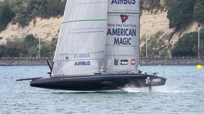 American Magic - Waitemata Harbour - Auckland - America's Cup 36 - July 27, 2020 - photo © Richard Gladwell / Sail-World.com