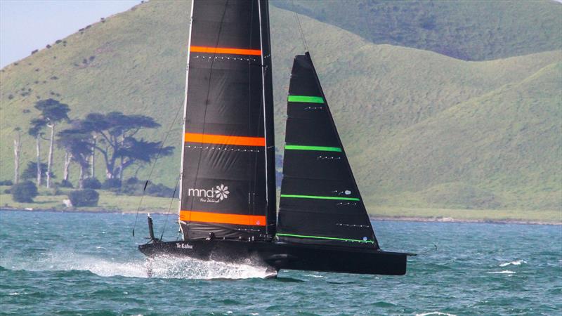 American Magic - Waitemata Habour - Auckland - America's Cup 36 - July 28, 2020 photo copyright Richard Gladwell taken at New York Yacht Club and featuring the AC75 class