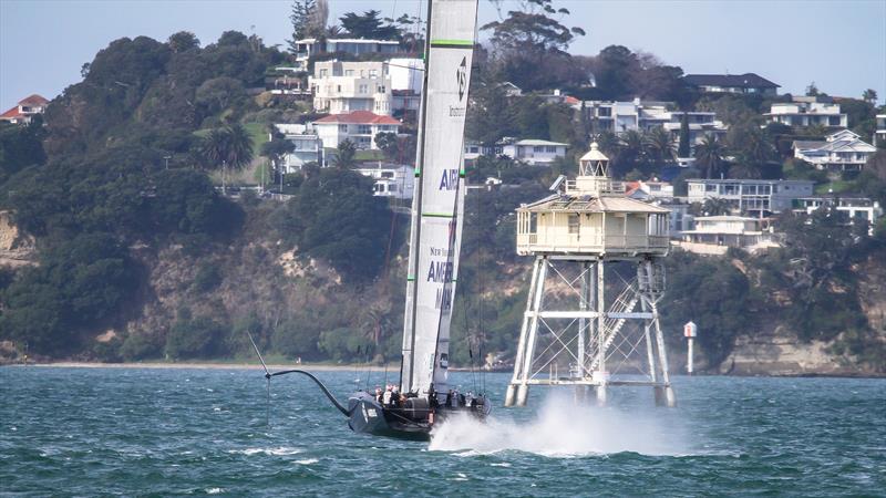 American Magic - Waitemata Habour - Auckland - America's Cup 36 - July 28, 2020 photo copyright Richard Gladwell taken at New York Yacht Club and featuring the AC75 class