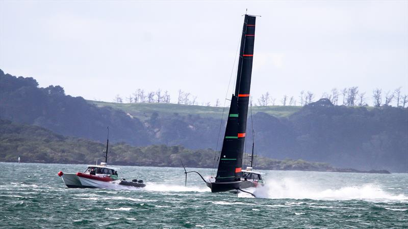 American Magic - Waitemata Habour - Auckland - America's Cup 36 - July 28, 2020 - photo © Richard Gladwell