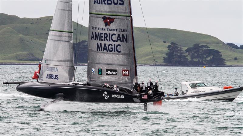 American Magic - Waitemata Harbour - Auckland - America's Cup 36 - July 30, 2020 - photo © Richard Gladwell / Sail-World.com