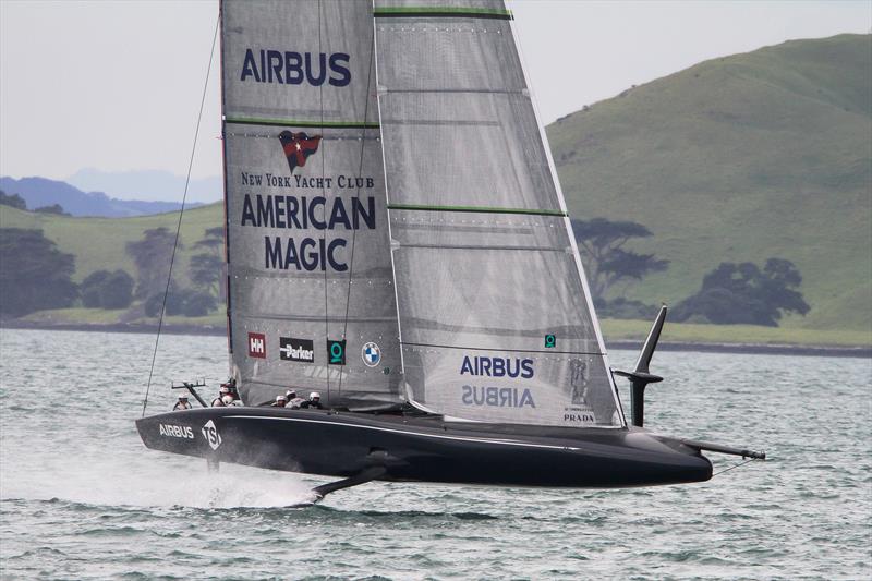 American Magic - Waitemata Harbour - Auckland - America's Cup 36 - July 30, 2020 - photo © Richard Gladwell / Sail-World.com