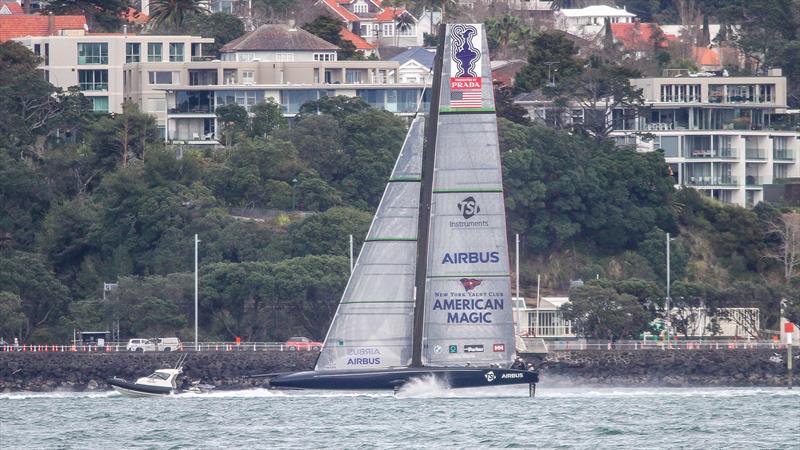 American Magic - Waitemata Harbour - Auckland - America's Cup 36 - July 30, 2020 - photo © Richard Gladwell / Sail-World.com