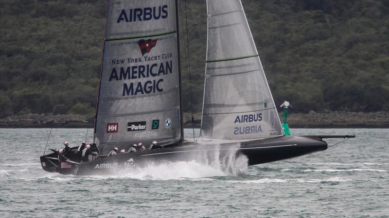 American Magic - Waitemata Harbour - Auckland - America's Cup 36 - July 30, 2020 - photo © Richard Gladwell / Sail-World.com