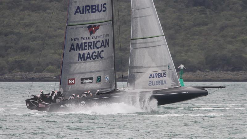 American Magic - Waitemata Habour - Auckland - America's Cup 36 - July 30, 2020 photo copyright Richard Gladwell, Sail-World.com / nz taken at New York Yacht Club and featuring the AC75 class