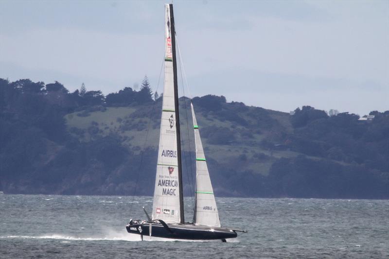 American Magic  - Waitemata Harbour - September 5, 2020,  36th America's Cup photo copyright Richard Gladwell / Sail-World.com taken at New York Yacht Club and featuring the AC75 class