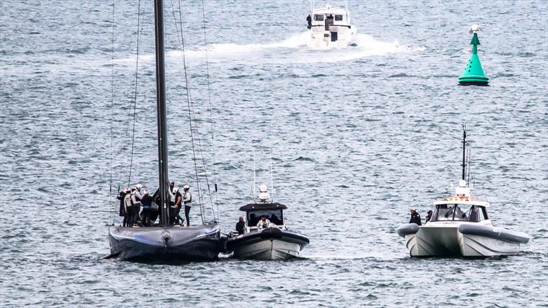 American Magic  - Waitemata Harbour - September 5, 2020,  36th America's Cup photo copyright Richard Gladwell / Sail-World.com taken at Royal New Zealand Yacht Squadron and featuring the AC75 class