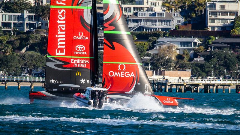 Emirates Team New Zealand - Waitemata Harbour - September 12, 2020 - 36th America's Cup photo copyright Richard Gladwell / Sail-World.com taken at Royal New Zealand Yacht Squadron and featuring the AC75 class