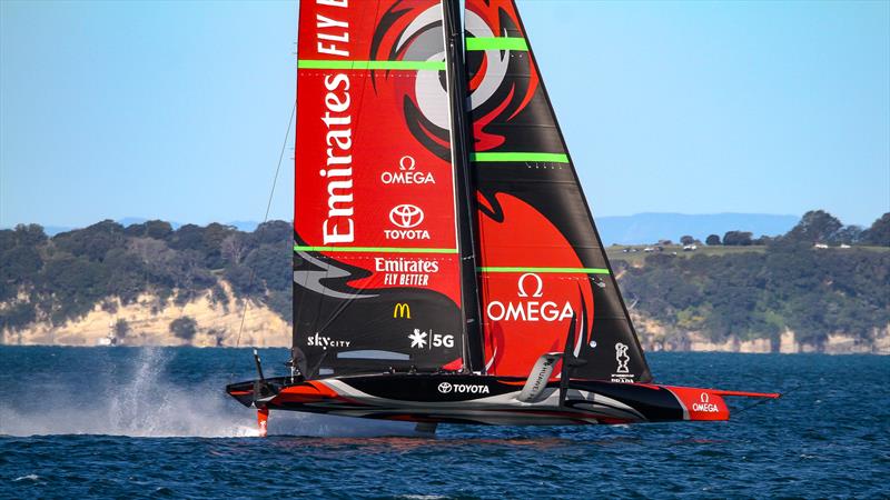 Emirates Team New Zealand - Waitemata Harbour - September 12, 2020 - 36th America's Cup photo copyright Richard Gladwell / Sail-World.com taken at Royal New Zealand Yacht Squadron and featuring the AC75 class