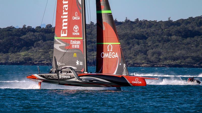 Emirates Team New Zealand - Waitemata Harbour - September 12, 2020 - 36th America's Cup photo copyright Richard Gladwell / Sail-World.com taken at Royal New Zealand Yacht Squadron and featuring the AC75 class