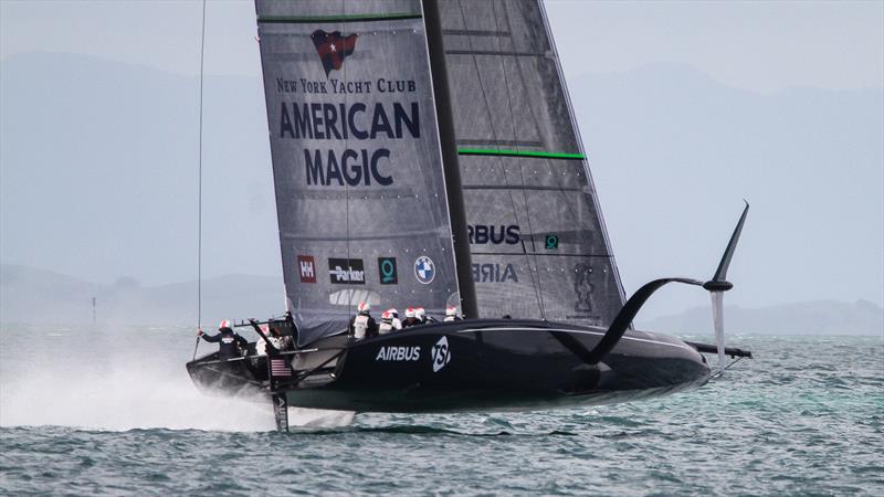 American Magic - Waitemata Harbour - September 14, 2020 - 36th America's Cup photo copyright Richard Gladwell / Sail-World.com taken at Royal New Zealand Yacht Squadron and featuring the AC75 class