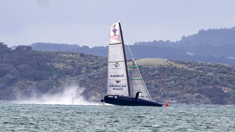 American Magic - Waitemata Harbour - September 14, 2020 - 36th America's Cup photo copyright Richard Gladwell / Sail-World.com taken at Royal New Zealand Yacht Squadron and featuring the AC75 class