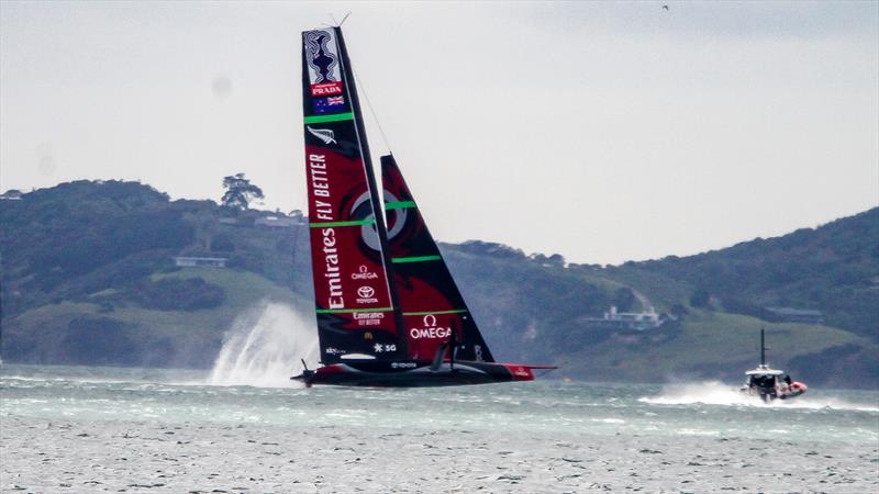 Emirates Team New Zealand - Waitemata Harbour - September 14, 2020 - 36th America's Cup - photo © Richard Gladwell / Sail-World.com