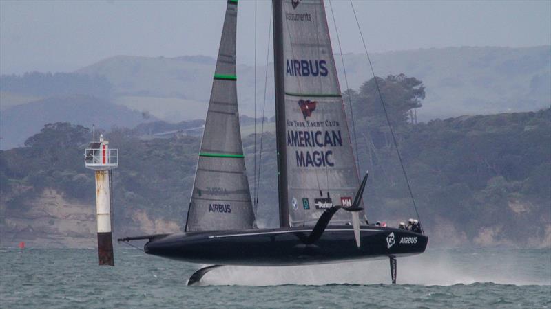 Defiant - American Magic - Waitemata Harbour - September 14, 2020 - 36th America's Cup - photo © Richard Gladwell / Sail-World.com