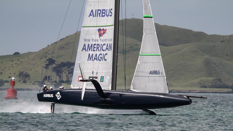 Defiant - American Magic - Waitemata Harbour - September 14, 2020 - 36th America's Cup - photo © Richard Gladwell / Sail-World.com