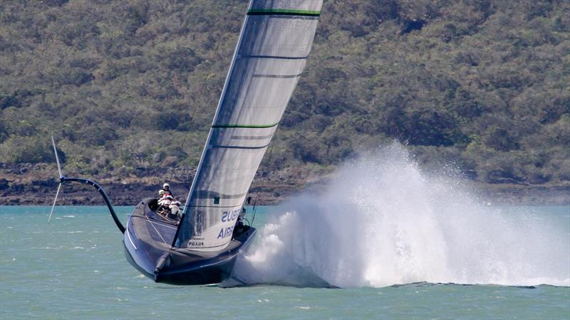 American Magic - Waitemata Harbour - September 21,2020 - 36th America's Cup photo copyright Richard Gladwell / Sail-World.com taken at Royal New Zealand Yacht Squadron and featuring the AC75 class