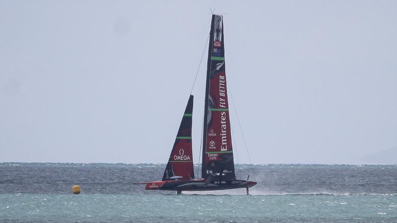 Emirates Team New Zealand - East Coast Bays - September 30, 2020 - 36th America's Cup photo copyright Richard Gladwell / Sail-World.com taken at Royal New Zealand Yacht Squadron and featuring the AC75 class