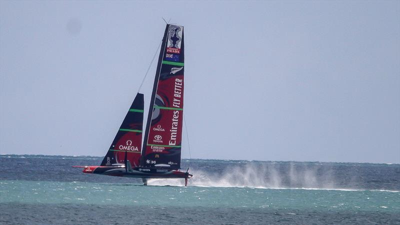 Emirates Team New Zealand - East Coast Bays - September 30, 2020 - 36th America's Cup photo copyright Richard Gladwell / Sail-World.com taken at Royal New Zealand Yacht Squadron and featuring the AC75 class
