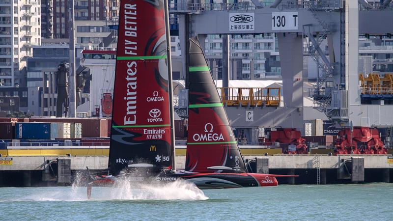 Emirates Team New Zealand - Waitemata Harbour - October 3, 2020 -  36th America's Cup - photo © Richard Gladwell / Sail-World.com