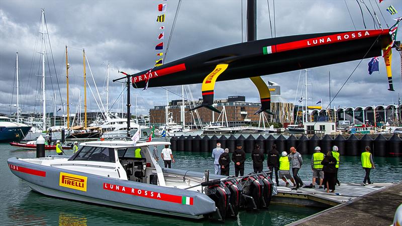 Luna Rossa Prada Pirelli - October - Waitemata Harbour - Auckland - 36th America's Cup - photo © Richard Gladwell / Sail-World.com