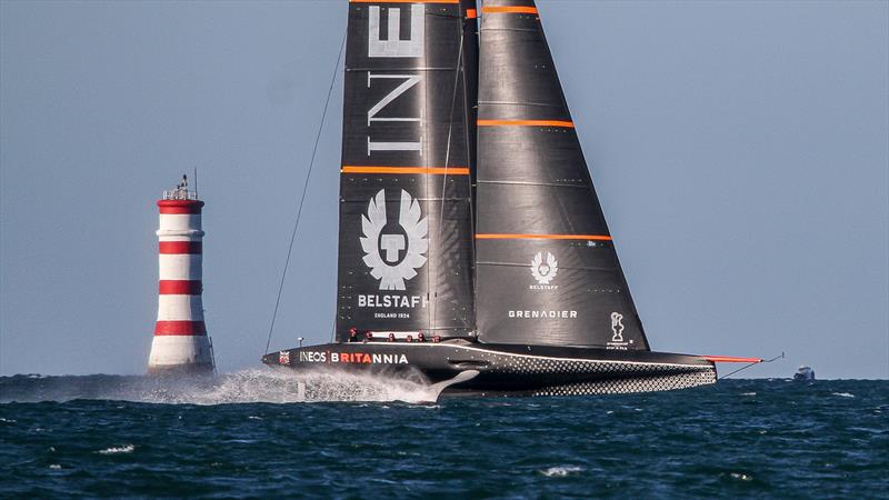 INEOS Team UK - Waitemata Harbour - October 26, - 36th America's Cup - photo © Richard Gladwell / Sail-World.com / nz