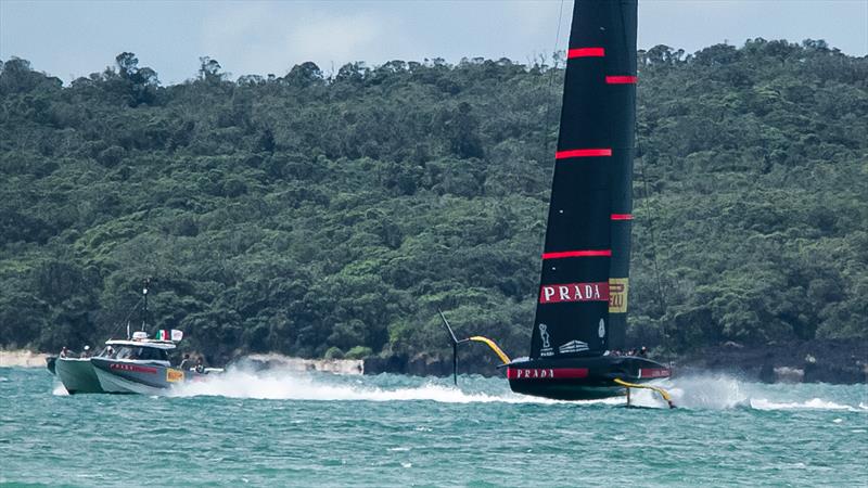 Luna Rossa Prada Pirelli - November 8 - Waitemata Harbour - Auckland - 36th America's Cup photo copyright Richard Gladwell / Sail-World.com taken at Circolo della Vela Sicilia and featuring the AC75 class