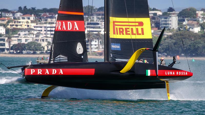 Luna Rossa Prada Pirelli - October - Waitemata Harbour - Auckland - 36th America's Cup photo copyright Richard Gladwell / Sail-World.com taken at  and featuring the AC75 class