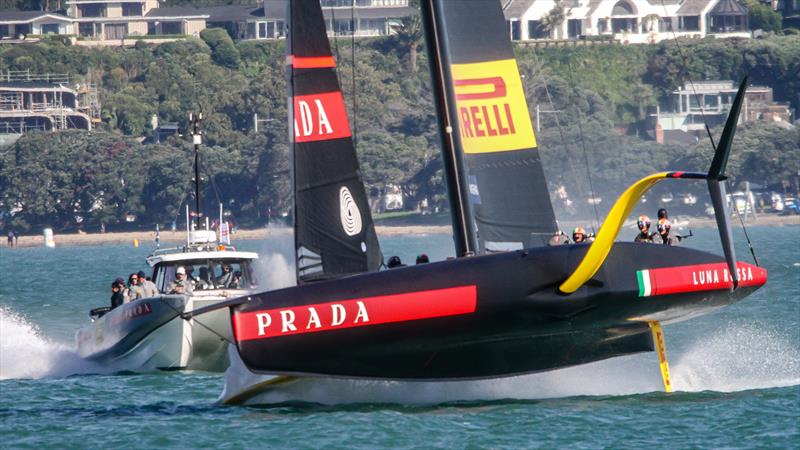 Luna Rossa Prada Pirelli - October - Waitemata Harbour - Auckland - 36th America's Cup - photo © Richard Gladwell / Sail-World.com