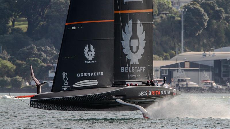 INEOS Team UK - Waitemata Harbour - November 13, 2020 - 36th America's Cup photo copyright Richard Gladwell / Sail-World.com taken at Royal Yacht Squadron and featuring the AC75 class