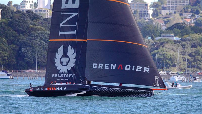 INEOS Team UK - Waitemata Harbour - November 13, 2022 - 36th America's Cup - photo © Richard Gladwell / Sail-World.com