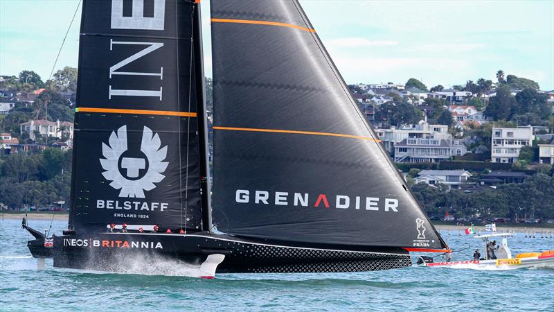 INEOS Team UK - Waitemata Harbour - November 13, 2022 - 36th America's Cup - photo © Richard Gladwell / Sail-World.com