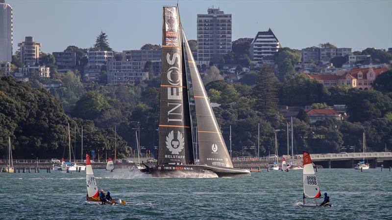 INEOS Team UK - Waitemata Harbour - November 13, 2020 - 36th America's Cup photo copyright Richard Gladwell / Sail-World.com taken at Royal Yacht Squadron and featuring the AC75 class