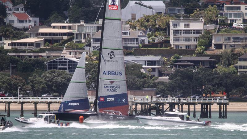American Magic - Waitemata Harbour - November 12, 2020 - 36th America's Cup photo copyright Richard Gladwell / Sail-World.com taken at Royal Yacht Squadron and featuring the AC75 class