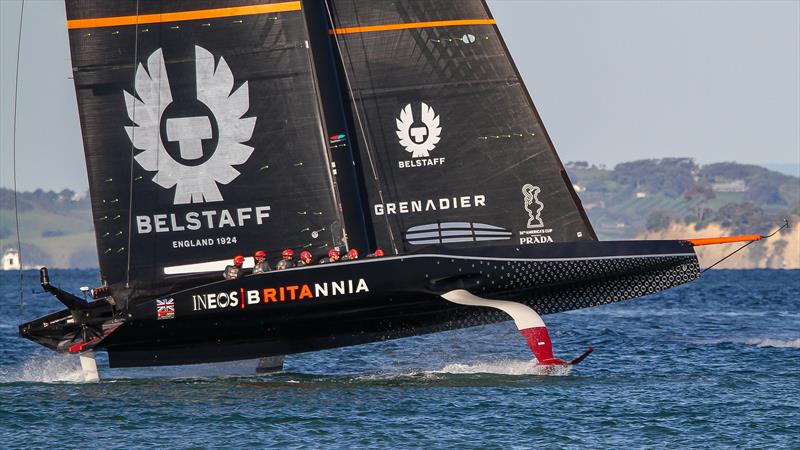 INEOS Team UK - Waitemata Harbour - November 13, 2020 - 36th America's Cup - photo © Richard Gladwell / Sail-World.com