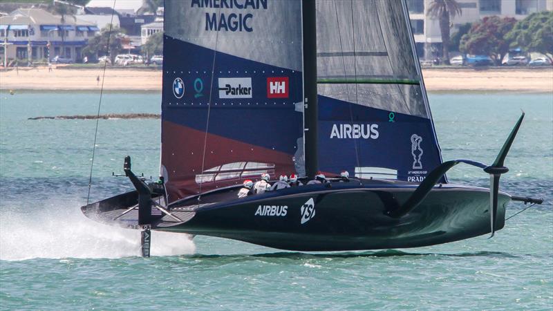 American Magic - Waitemata Harbour - November 12, 2020 - 36th America's Cup photo copyright Richard Gladwell / Sail-World.com taken at Royal Yacht Squadron and featuring the AC75 class
