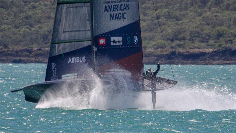 American Magic - Waitemata Harbour - November 12, 2020 - 36th America's Cup photo copyright Richard Gladwell / Sail-World.com taken at New York Yacht Club and featuring the AC75 class