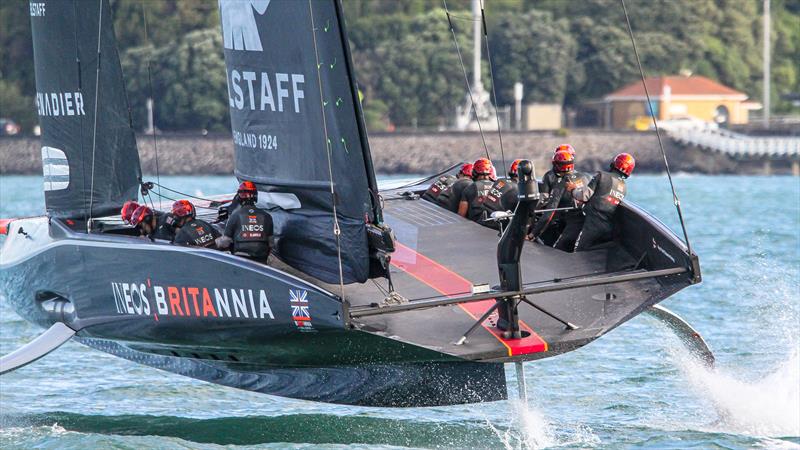 INEOS Team UK - Waitemata Harbour - November 13 2020 - 36th America's Cup - photo © Richard Gladwell / Sail-World.com