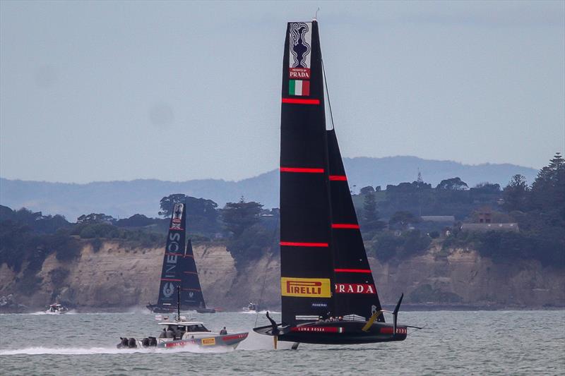 Luna Rossa Prada Pirelli - November 16, 2020 - Waitemata Harbour - Auckland - 36th America's Cup photo copyright Richard Gladwell / Sail-World.com taken at Circolo della Vela Sicilia and featuring the AC75 class