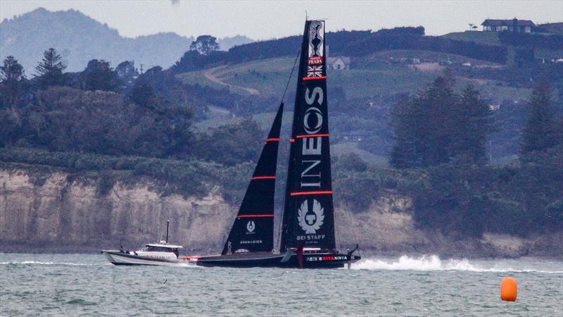 INEOS Team Uk - Waitemata Harbour - November 16, 2020 - 36th America's Cup - photo © Richard Gladwell / Sail-World.com