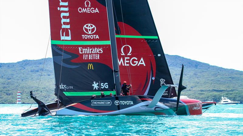 Emirates Team New Zealand AC75 - Te Rehutai - November 20, 2020 - photo © Richard Gladwell / Sail-World.com